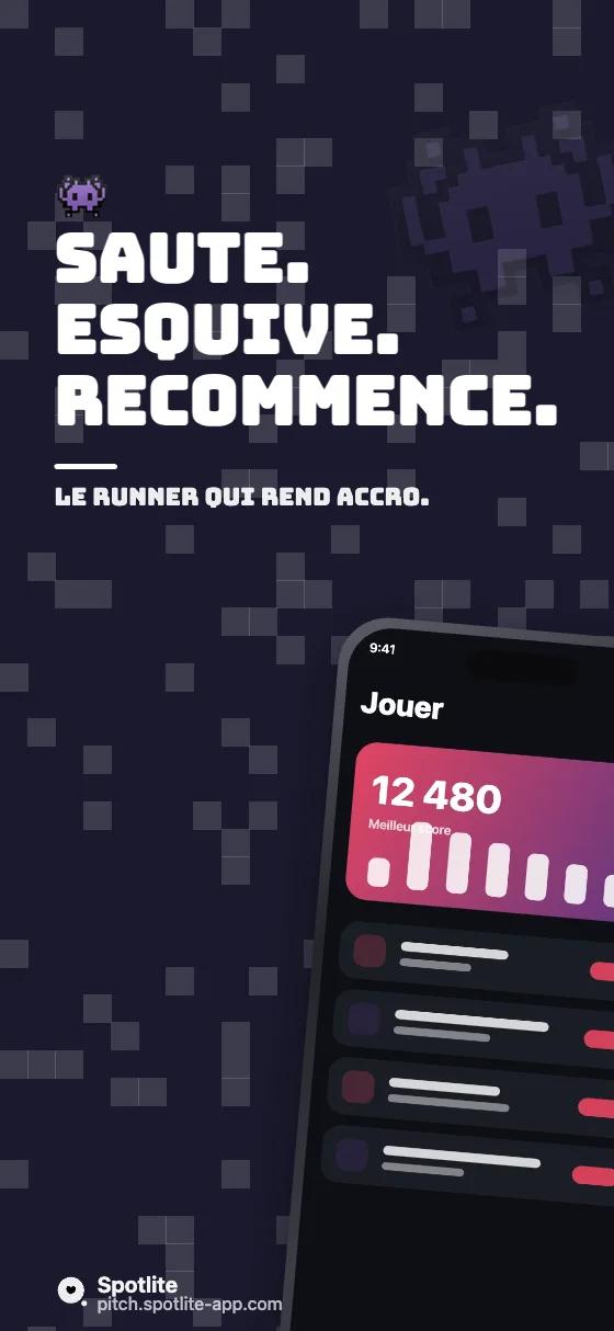 Jeu mobile — slide 1