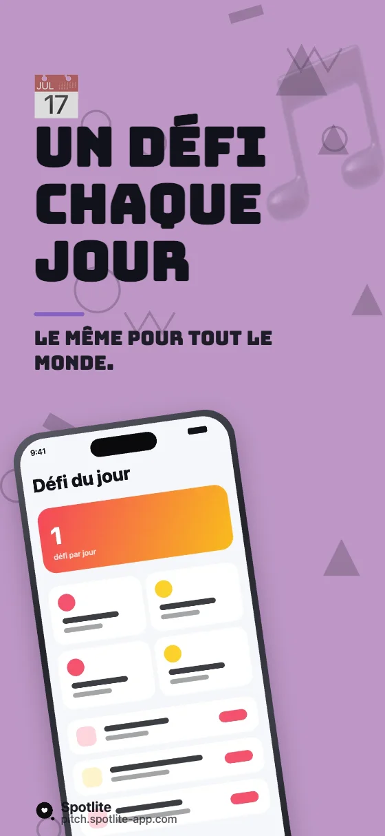 Jeu de puzzle — slide 3 : Un défi chaque jour
