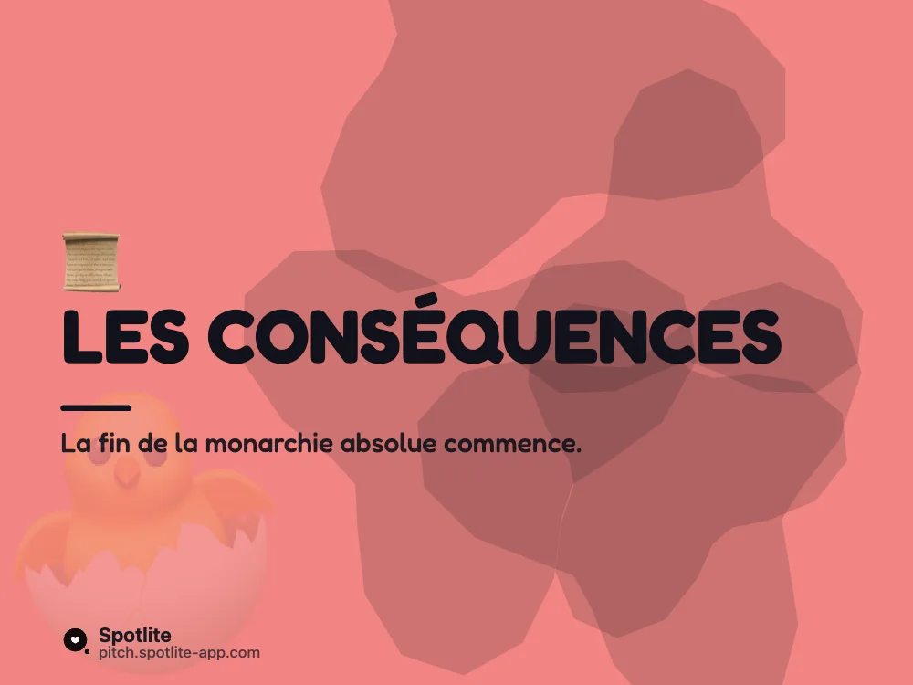 Exposé d'histoire — slide 4 : Les conséquences