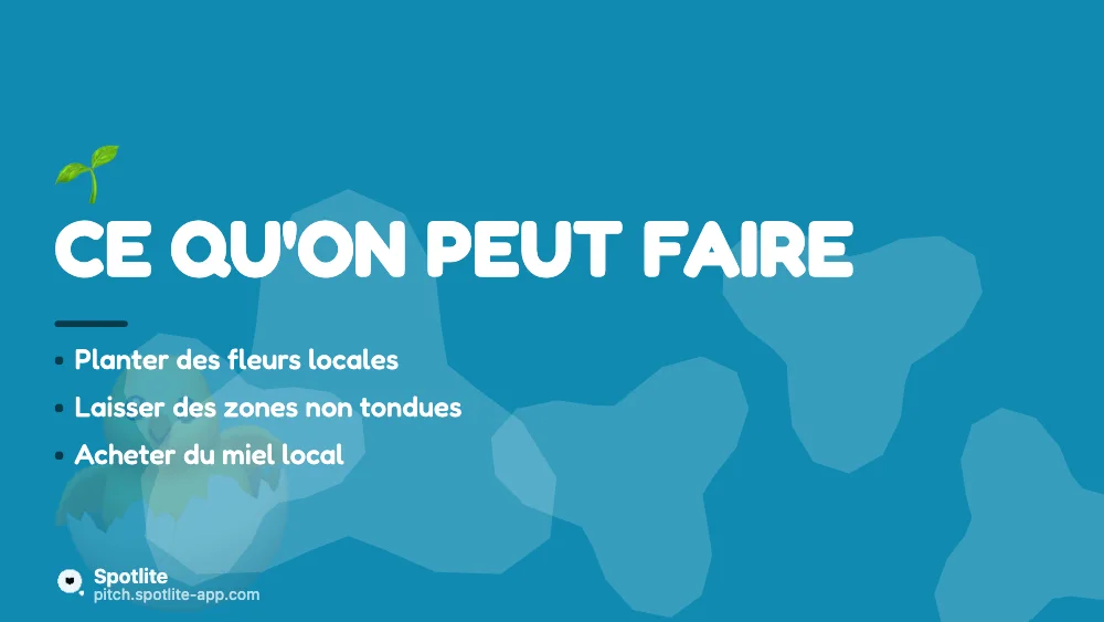 Exposé — slide 4 : Ce qu'on peut faire