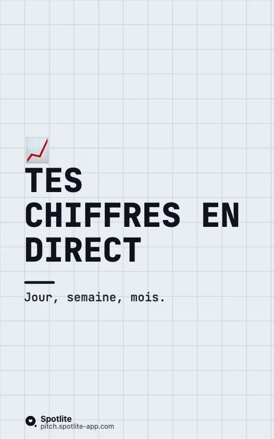 Captures tablette — slide 4 : Tes chiffres en direct