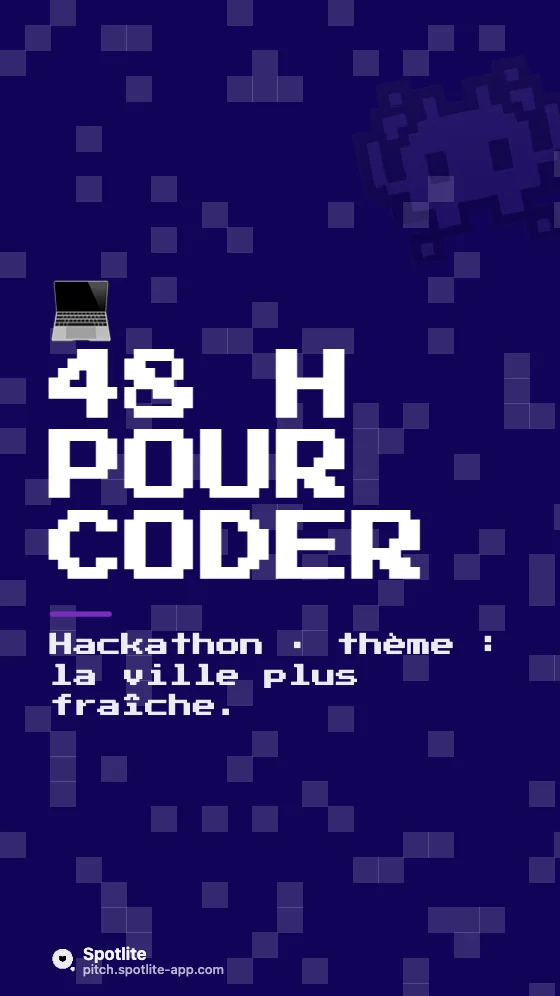 Hackathon — slide 1 : 48 h pour coder