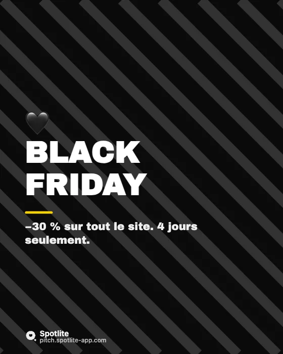 Black Friday — slide 1 : Black Friday