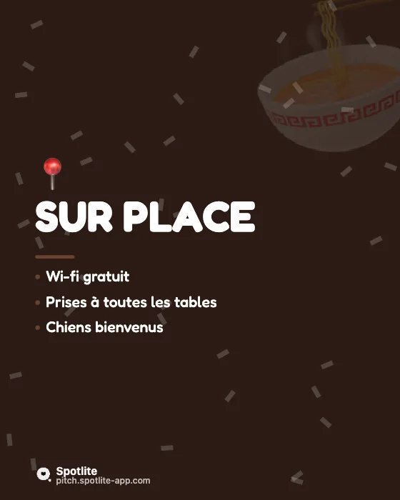 Horaires & infos pratiques — slide 3 : Sur place