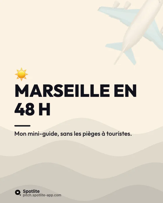 Mini-guide d'une ville — slide 1 : Marseille en 48 h