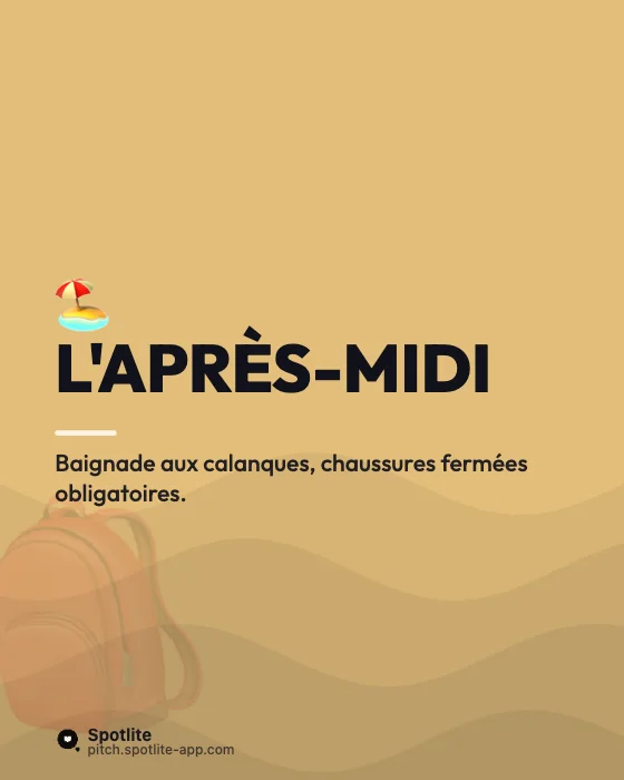 Mini-guide d'une ville — slide 4 : L'après-midi