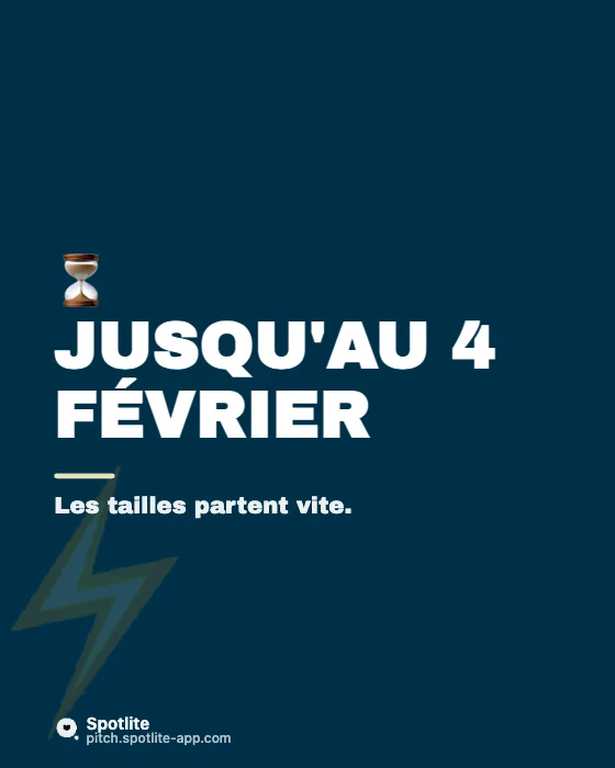 Soldes — slide 4 : Jusqu'au 4 février