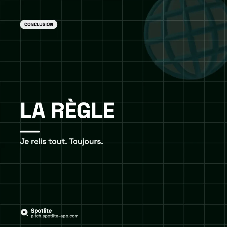 L'IA au quotidien — slide 5 : La règle