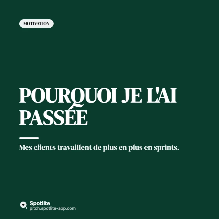Nouvelle certification — slide 2 : Pourquoi je l'ai passée