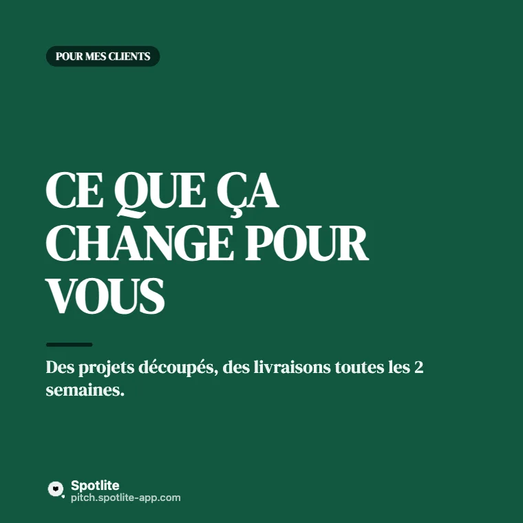 Nouvelle certification — slide 4 : Ce que ça change pour vous