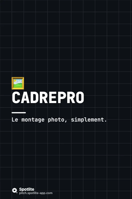 Affiche Microsoft Store — slide 1 : CadrePro