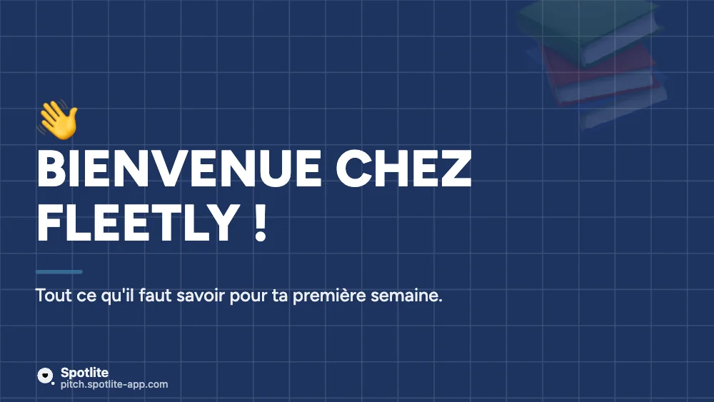 Onboarding nouvel arrivant — slide 1