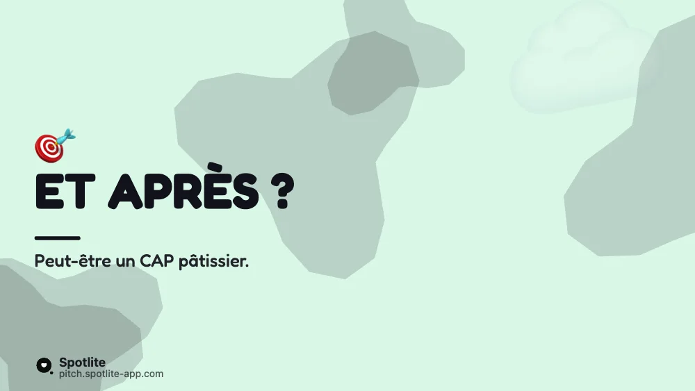Oral du brevet — slide 5 : Et après ?