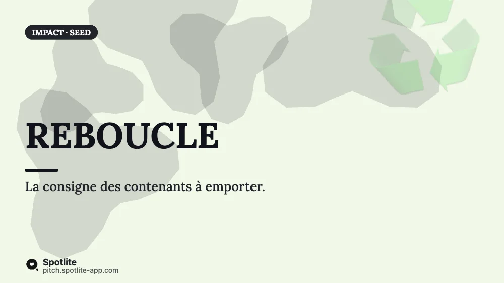 Startup à impact — slide 1