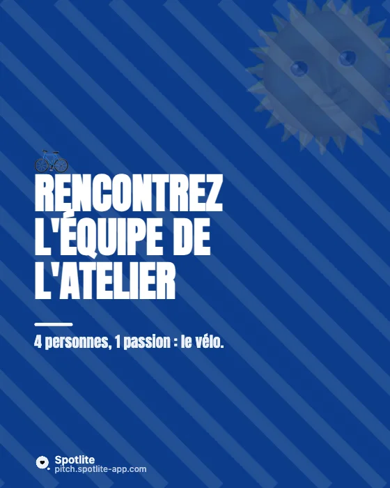 Rencontrez l'équipe — slide 1 : Rencontrez l'équipe de l'atelier