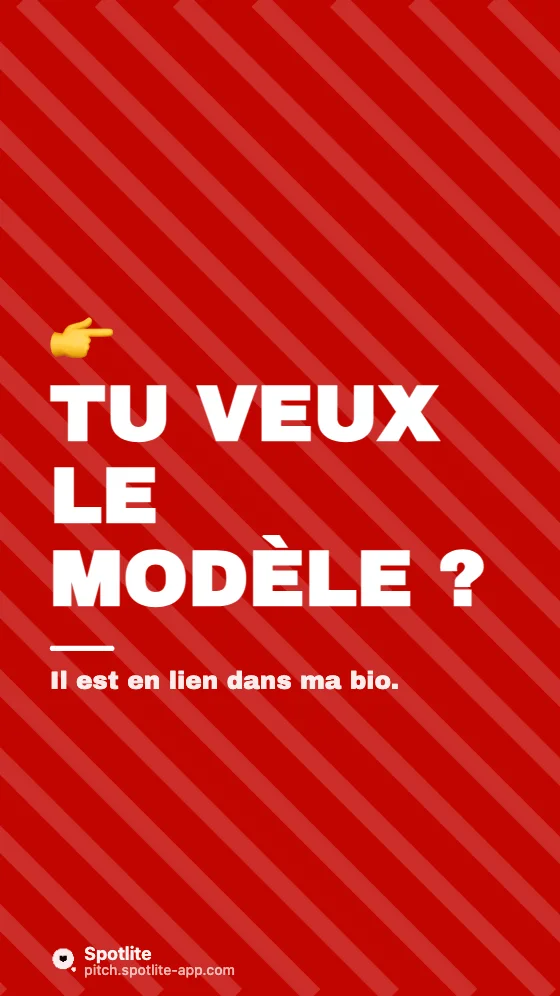 Avant / après — slide 5 : Tu veux le modèle ?
