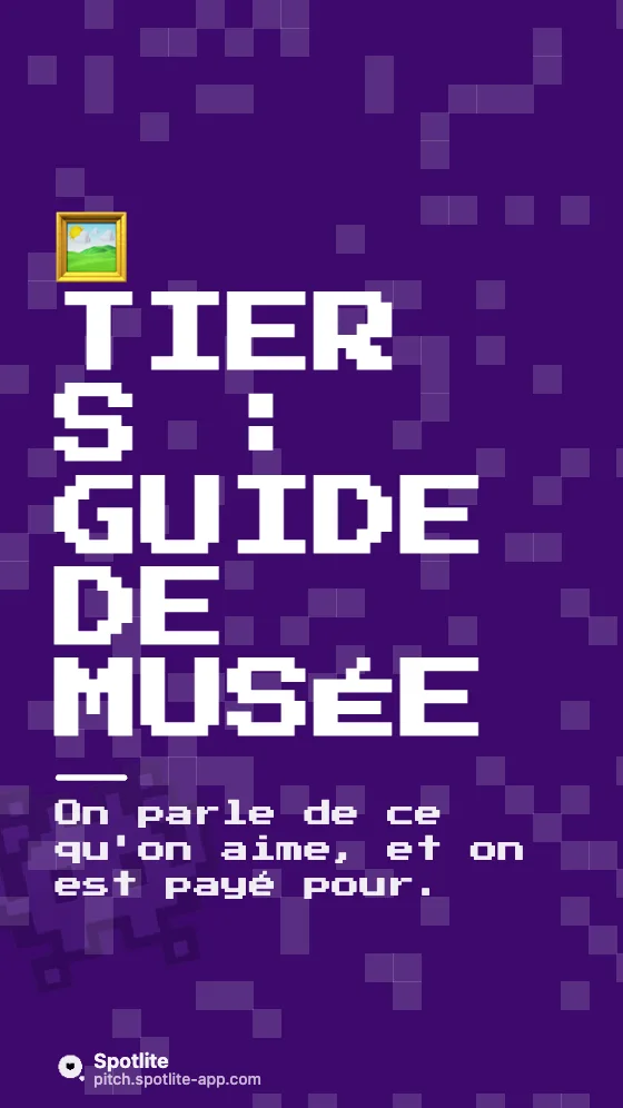 Classement (tier list) — slide 6 : Tier S : guide de musée