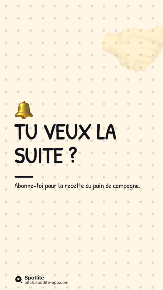 Une journée avec moi — slide 6 : Tu veux la suite ?