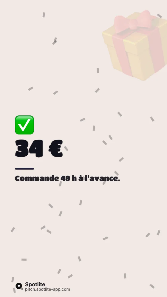 Devine le prix — slide 5 : 34 €