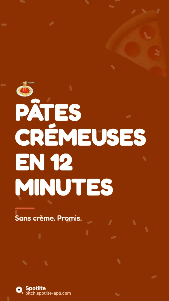 Recette express — slide 1