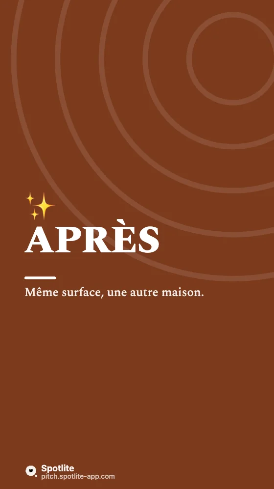 Rénovation avant / après — slide 6 : Après